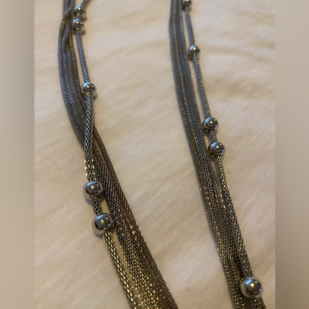Silver necklace